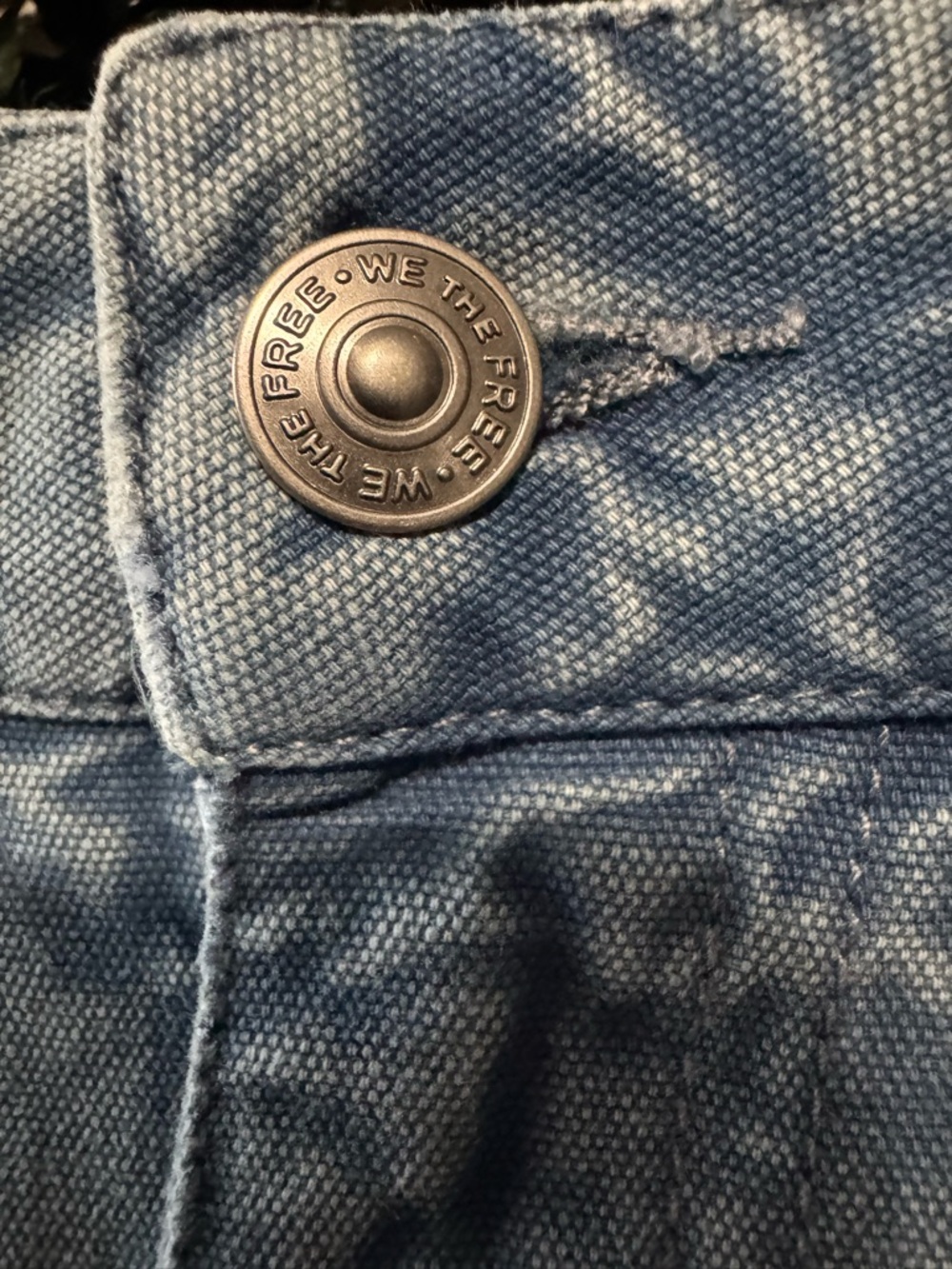 FREE PEOPLE We The Free Tenon Distressed Mini Skirt - Picture 15 of 16